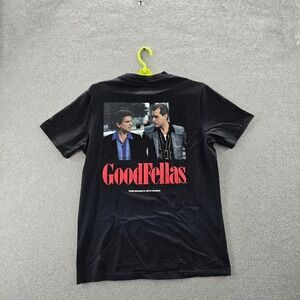 Goodfellas x Shoe Palace Men Shirt SMALL Black Graphic Print Movie